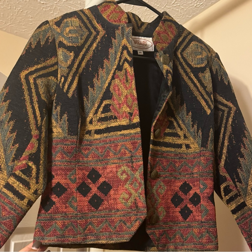 Vintage Upholstery Blazer